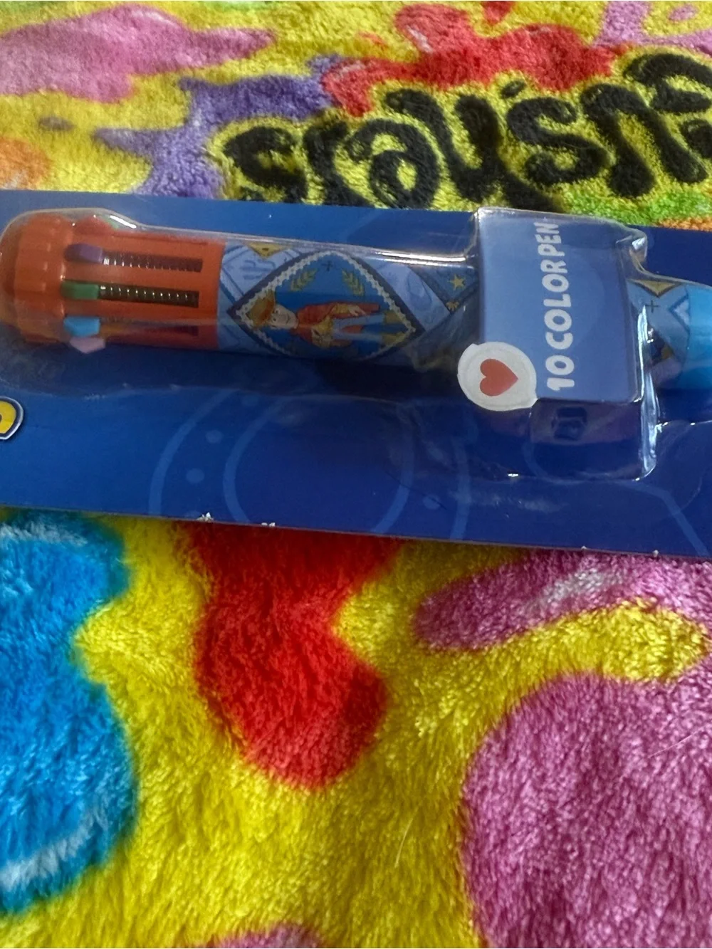 Toy Story 5: 10-Color Multi-Pen - Blue and Orange NEW IN PACKAGING